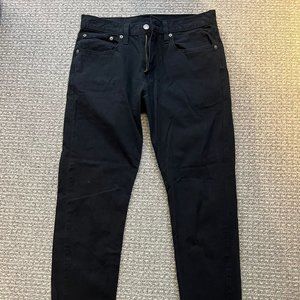 Levi's 512 Jean Black 31x32